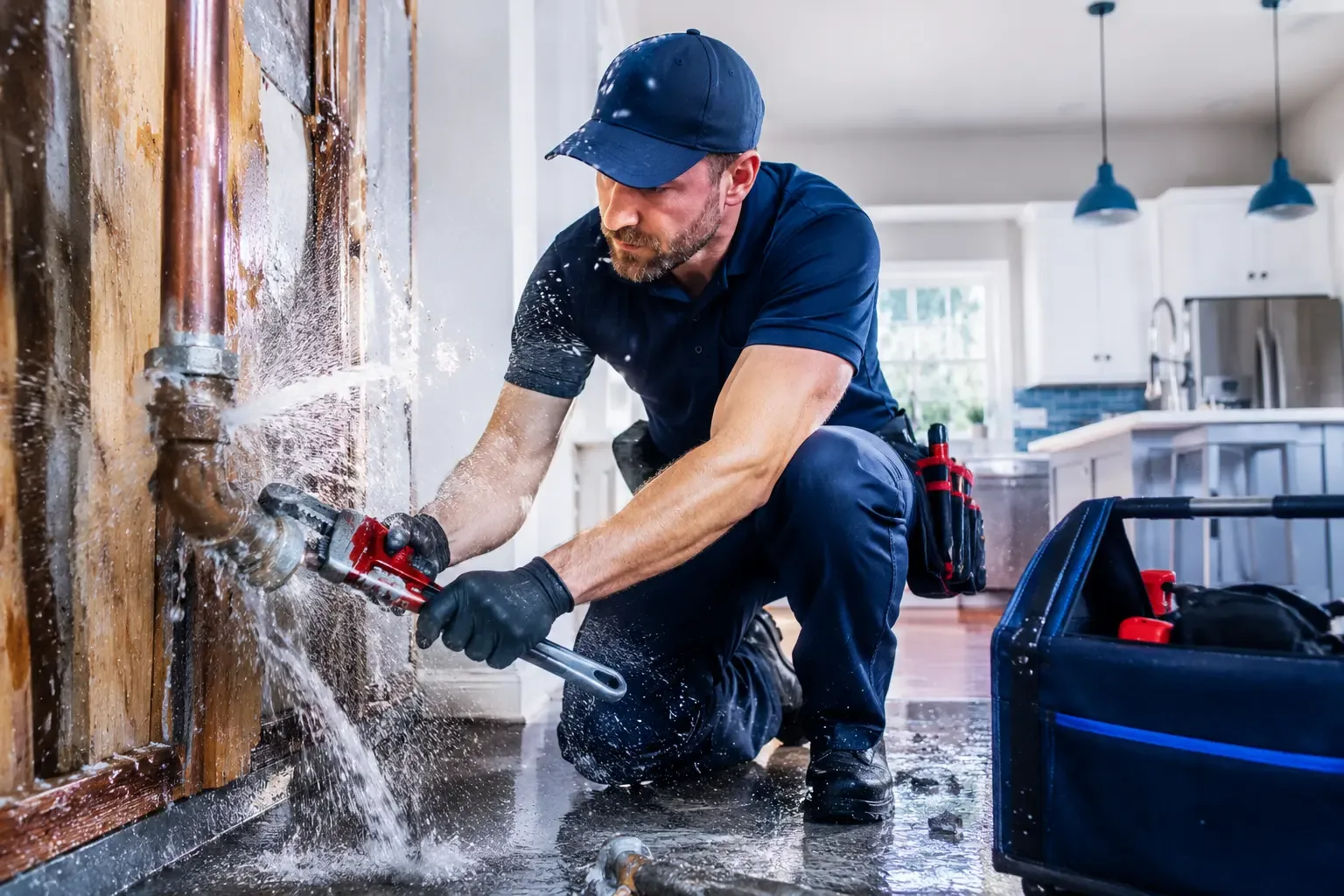 Local emergency pipe repair professionals in Deep Water, WV
